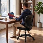Topika Lite 100 -Low-Back Office Chair With Wheels & Height Adjustable - image 8