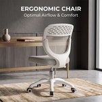 Topika Lite 100 -Low-Back Office Chair With Wheels & Height Adjustable - image 11