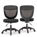 Topika Lite 100 -Low-Back Office Chair With Wheels & Height Adjustable