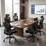 Topika Flex 200 Ergonomic Office Highback Chair With Built-in Coat Hanger - image 8