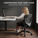 Topika Lite 100 -Low-Back Office Chair With Wheels & Height Adjustable - image 6